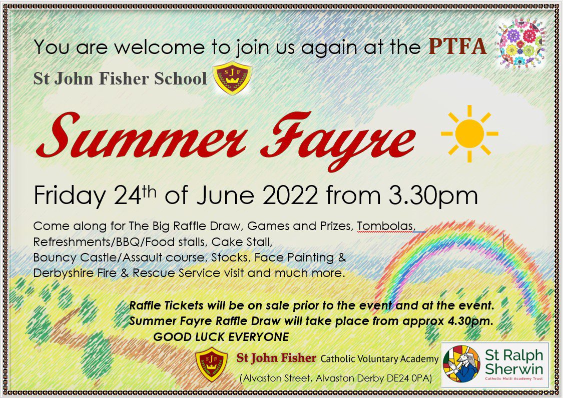 PTFA Summer Fayre FLYER 2022
